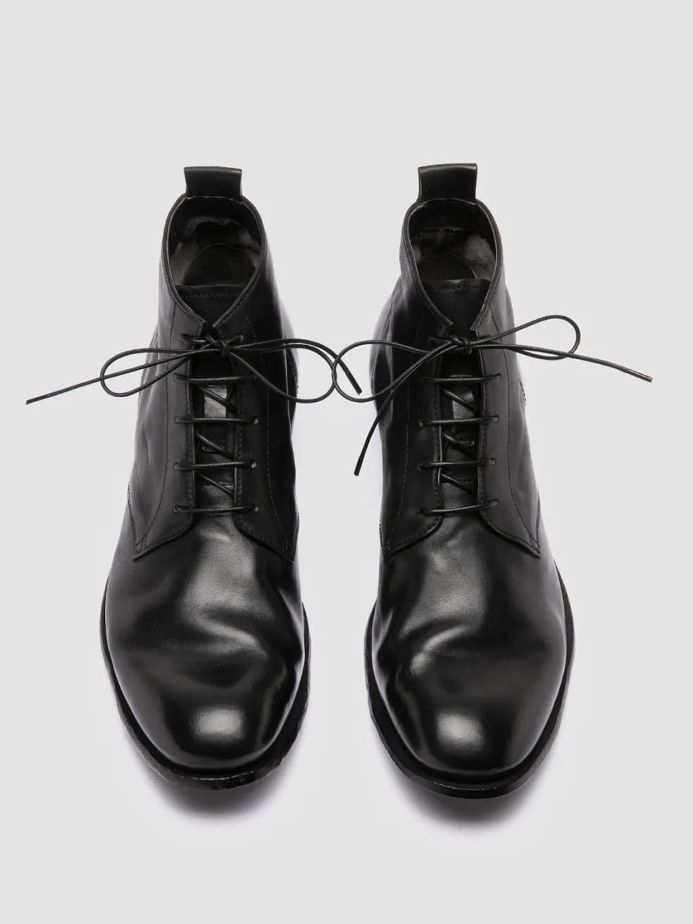 Shop Officine Creative STEREO 004 - Leather Ankle Boots BLACK