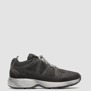 Sale Officine Creative SUPURBIA 001 - Grey Leather And Suede Low Top Sneakers