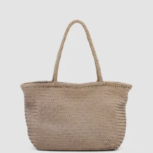 Hot Officine Creative SUSAN 01 - Taupe Leather Tot Bag NOUN