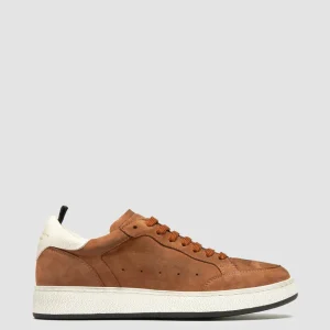Best Sale Officine Creative THE ANSWER 102 - Brown Nubuck Low Top Sneakers BALTIC AMBER/TOFU