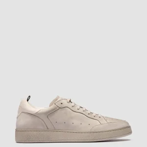 Best Officine Creative THE ANSWER 005 - Grey Leather And Suede Low Top Sneakers CALCARE