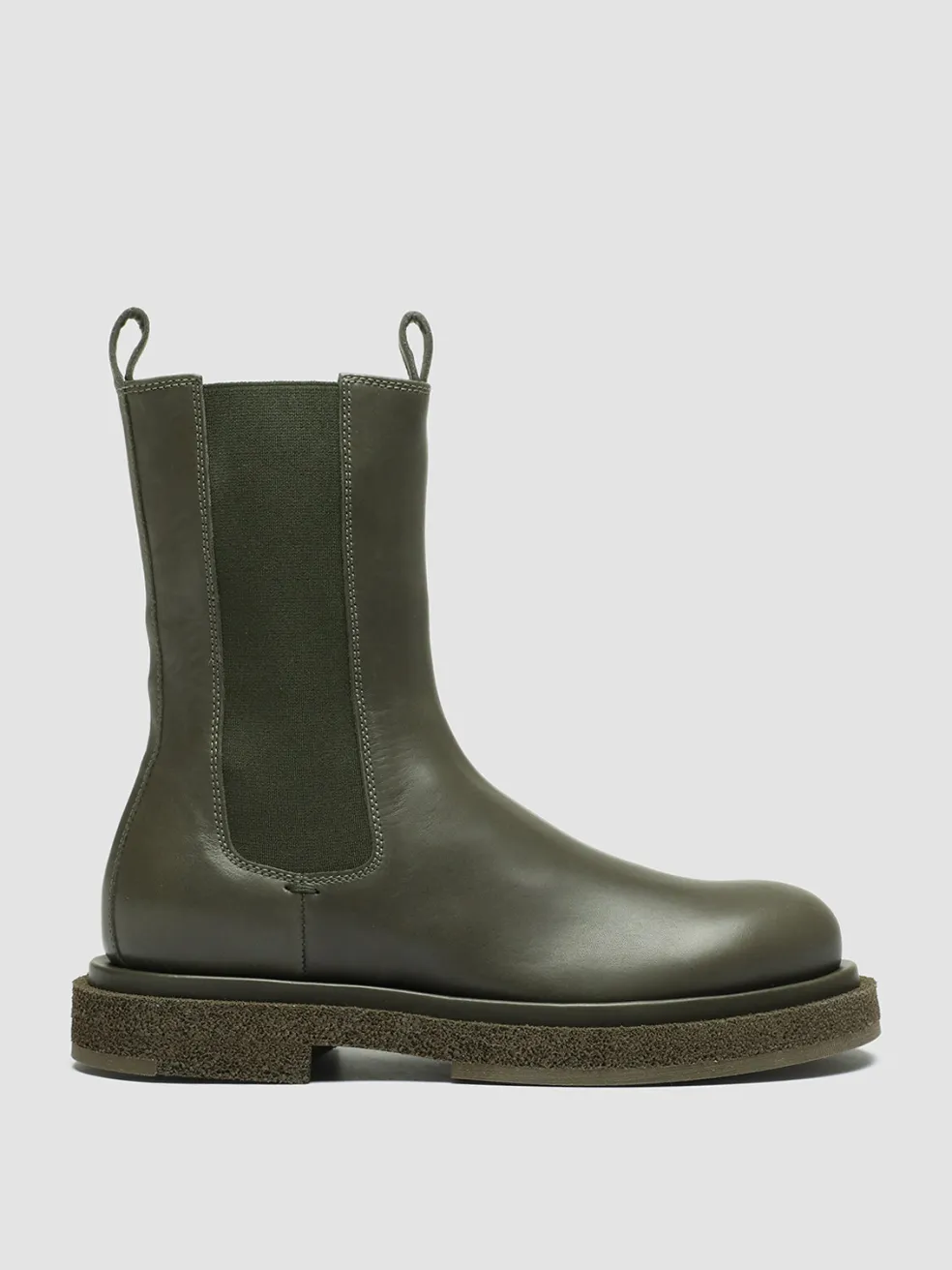 Online Officine Creative TONAL 105 - Leather Chelsea Boots GREEN