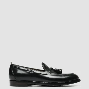 Best Officine Creative TULANE 001 - Leather Tassel Loafers BLACK