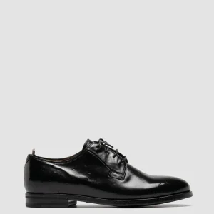 Store Officine Creative VANDERBILT CAOU 013 - Leather Derby Shoes BLACK