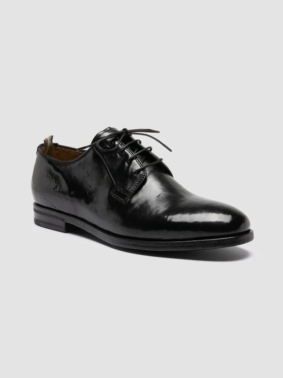 Store Officine Creative VANDERBILT CAOU 013 - Leather Derby Shoes BLACK