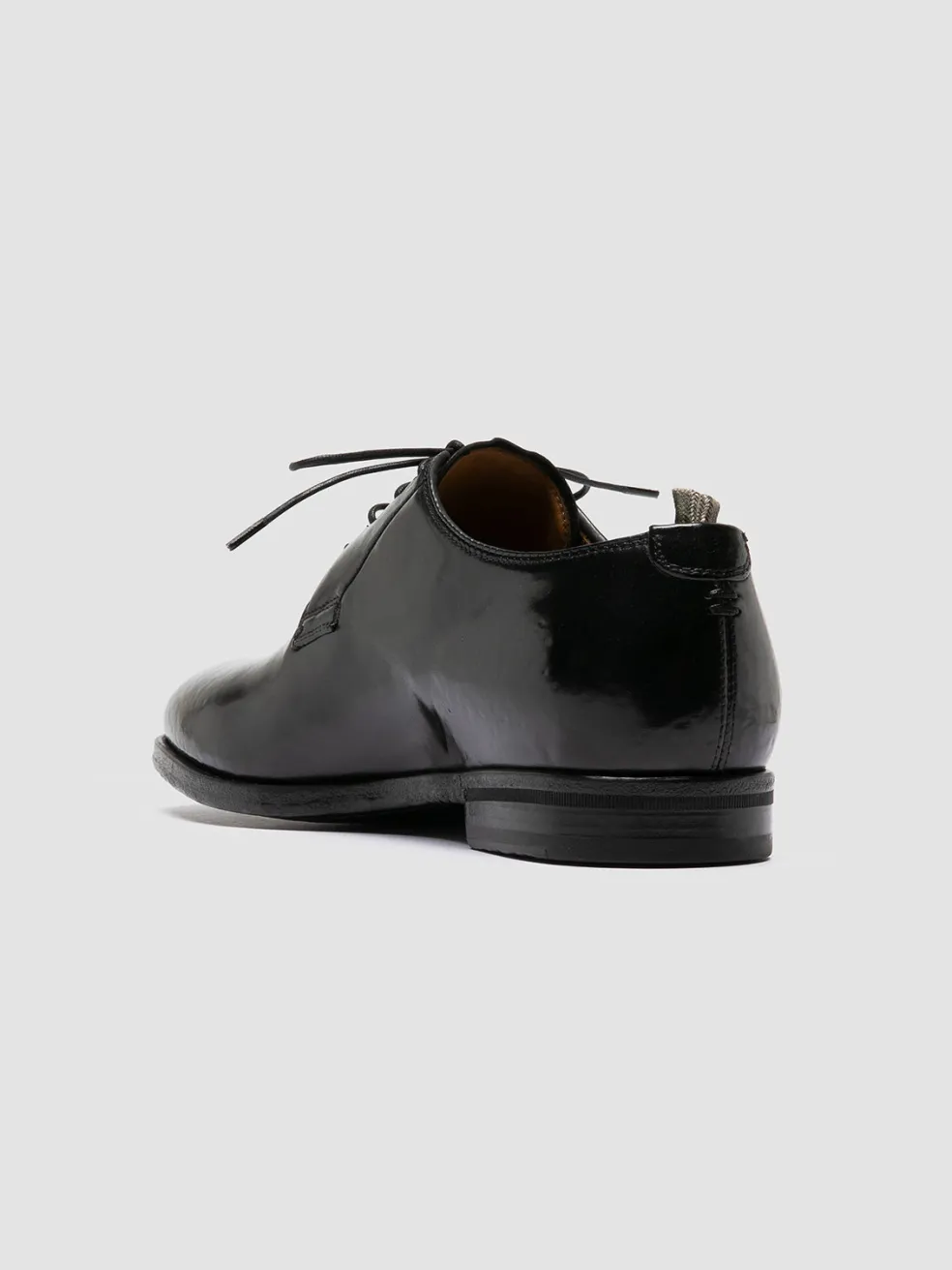 Store Officine Creative VANDERBILT CAOU 013 - Leather Derby Shoes BLACK