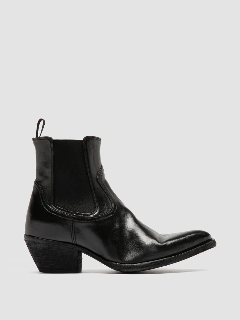 Discount Officine Creative WANDA DD 102 - Leather Chelsea Boots BLACK