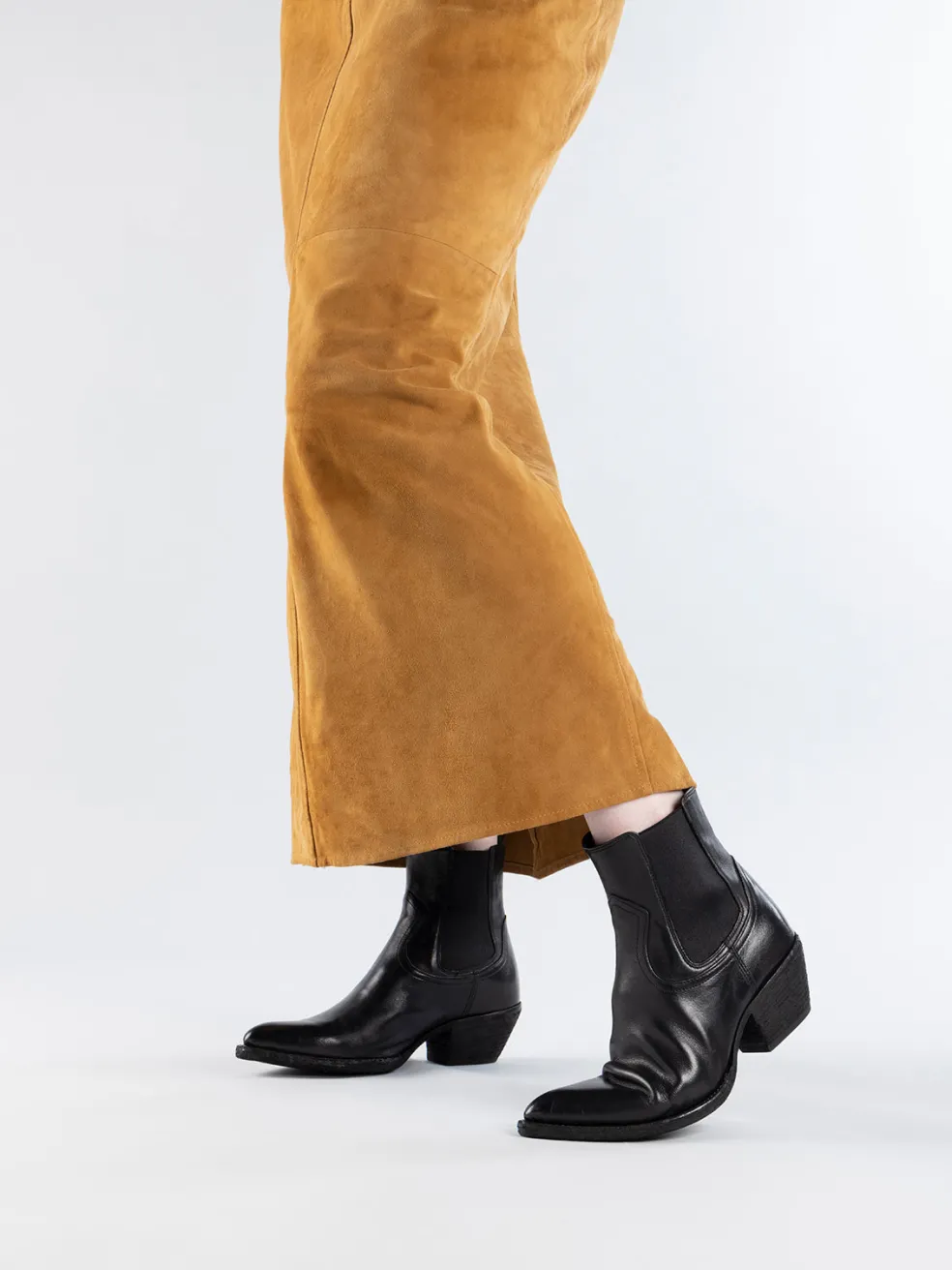 Discount Officine Creative WANDA DD 102 - Leather Chelsea Boots BLACK